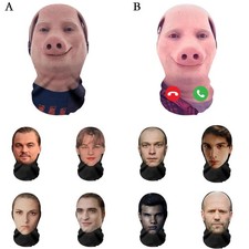 Cosplay Headwear Fashion Balaclava 3d Printed Mask Elastic Mesh Full Face 1pcs