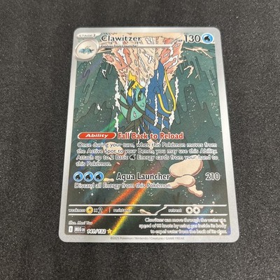 Clawitzer Illustration Rare 141/132 ME01: Mega Evolution (MEG) NM