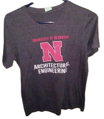 University Of Nebraska-Lincoln Architectural Engineering Dark Grey Men's S Shirt