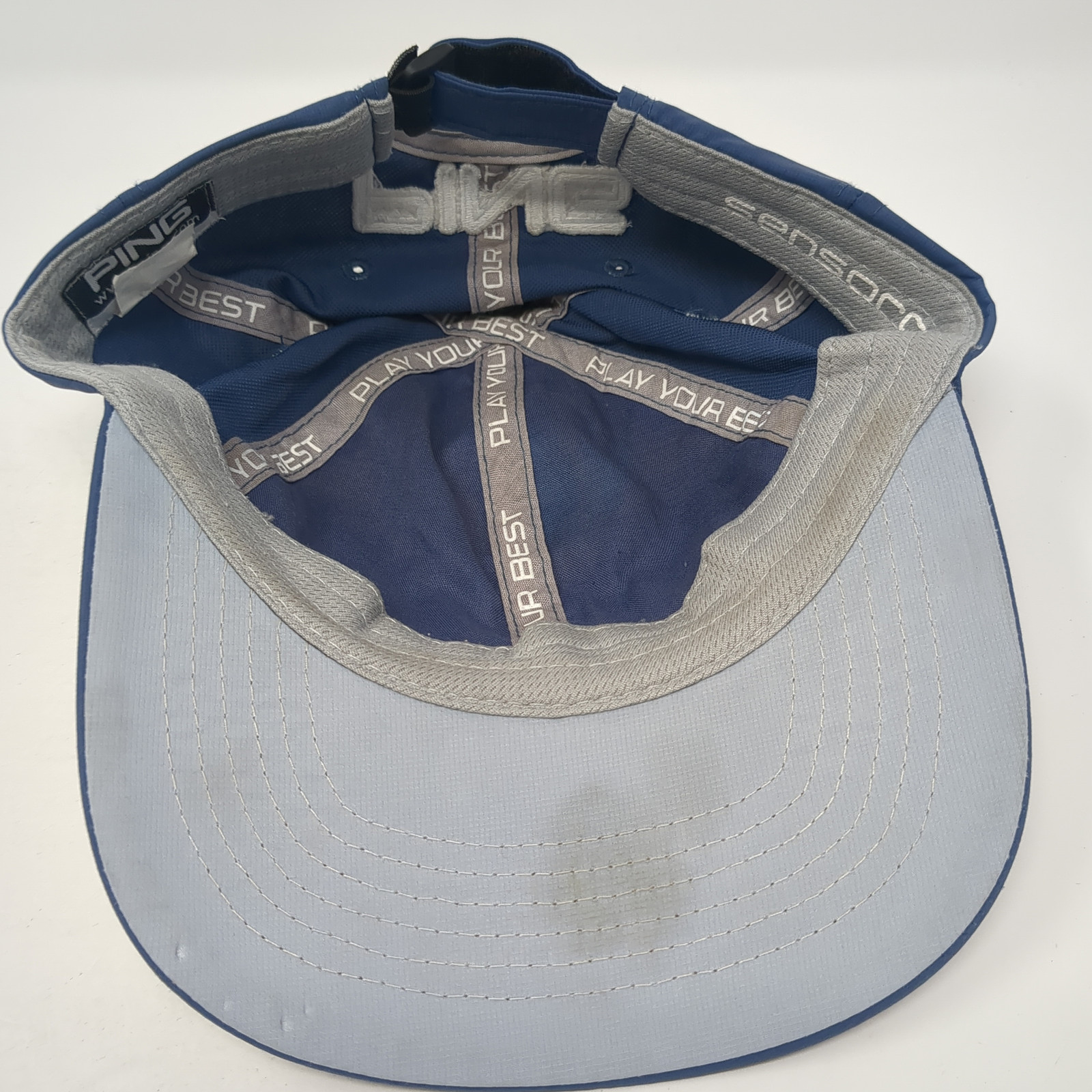 Ping Strapback Hat Blue One Size Adjustable Senso… - image 6