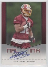 2007 Upper Deck NFL Ink LaRon Landry #NFLI-LL Auto 0l4h