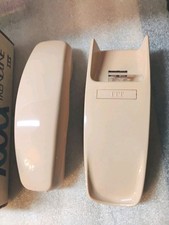 ITT Beige trendline Style Rotary Phone wall unit 1983 new in box w/cord