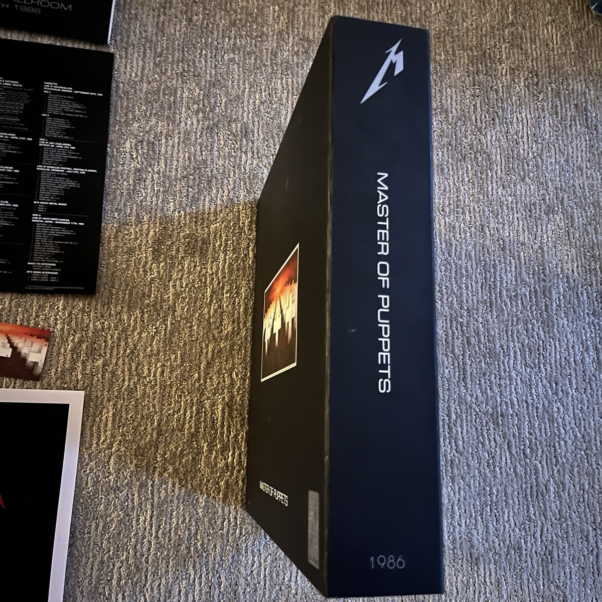 METALLICA ~Master of Puppets DELUXE BOX SET~ 3xLP 10xCD 2xDVD