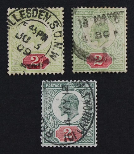 CKStamps: Great Britain Stamps Collection Scott#130 Edward Used