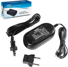 HQRP AC Power Adapter for JVC Everio GR-SXM240, GR-SXM240U, GR-SXM240US