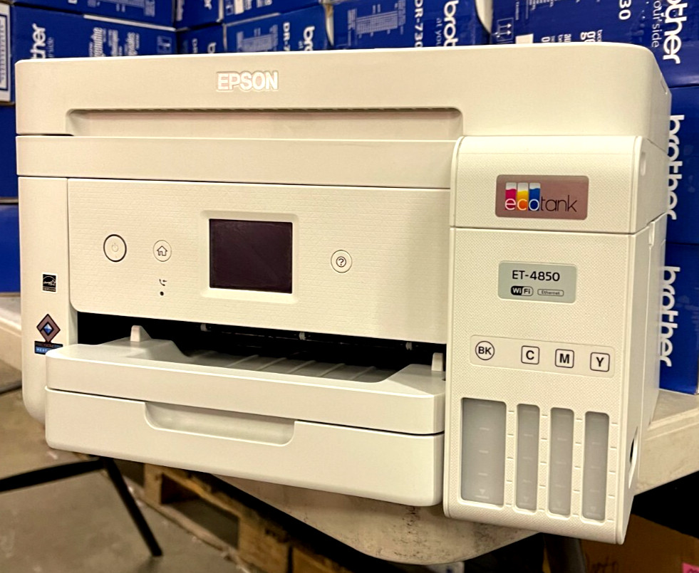 Epson EcoTank ET-4850 (Unused, NO INK !!!)