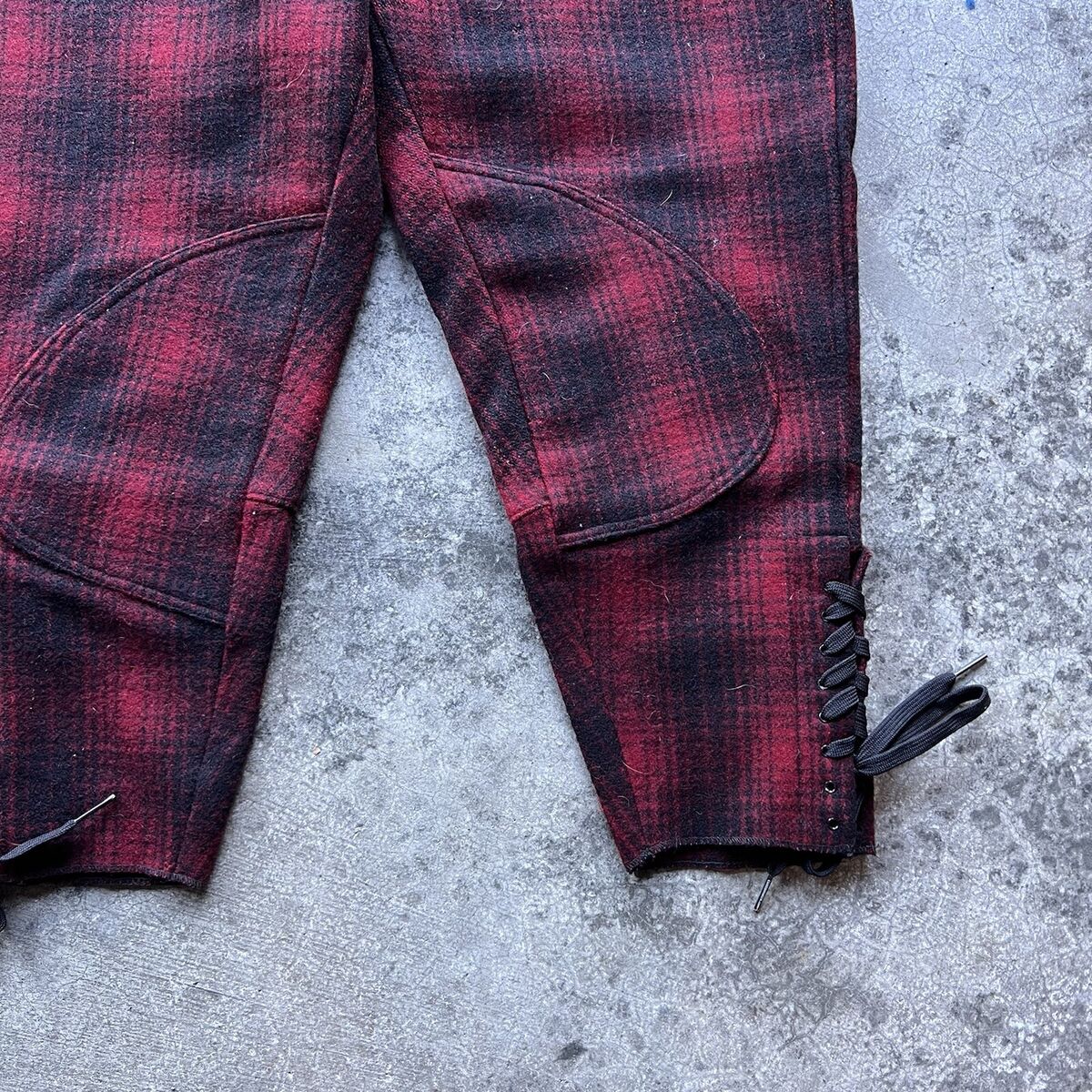 Woolrich Penn Rich Hunting Pants Red Shadow Plaid Wool Woolrich Penn Rich Hunting Pants Red Shadow Plaid Wool