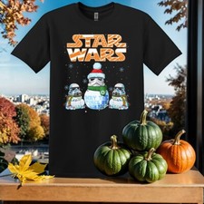Image of Star Wars Christmas Gingerbread T-shirt T shirt Men Women Unisex Tshirt SY735