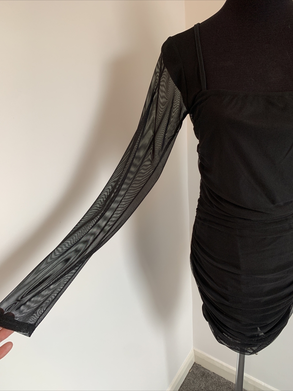 black dress size 12 long sleeves eBay