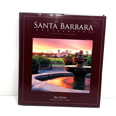 SANTA BARBARA PHOTOGRAPHS 2ND EDITION SIGNED BY BILL ZELDIS TO RAVI SHANKAR HC