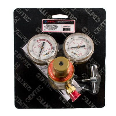 Gentec Small Torch Acetylene Regulator 9/16 - 14-536