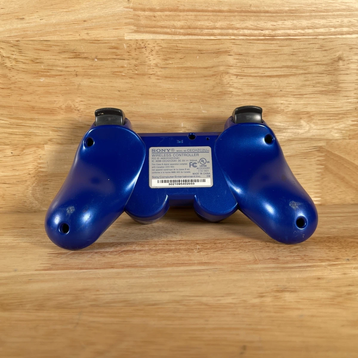 Sony CECHZC2U A1 Blue Wireless Bluetooth DualShock3 PS3 Six Axis Game Controller