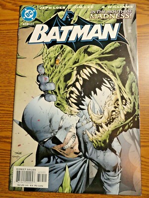 Batman #610 Loeb Jim Lee Key NM- 2nd Hush Killer Croc 1st Print
