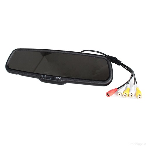 4.3" Car Dual Screen Monitor Rear View No1 Bracket+2x Backup Camera For Toyota - Picture 15 of 21