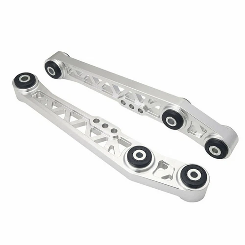 Silver Pair Rear Lower Control Arm for 88-95 Honda Civic CRX 94-01 Acura Integra - Picture 2 of 10