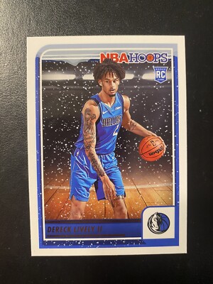 2023-24 Panini Hoops Dereck Lively II Rookie Winter Dallas Mavericks #241
