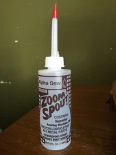 ZOOM-SPOUT High Quality Sewing Machine Oil Oiler ~ 4FL. OZ.118ml