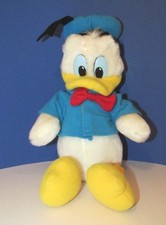 Plush Donald Duck Disney land World parks 11-15" Stuffed vintage Korea