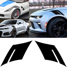 For Chevy Corvette Camaro Glossy Side Fender Hash Marks Stripe Decals Stickers For Chevy Corvette Camaro Glossy Side Fender Hash Marks Stripe Decals Stickers