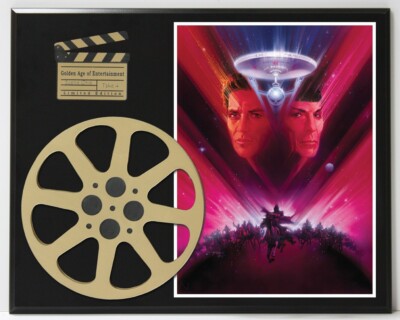 Star Trek Final Frontier Reproduction Hollywood Movie Reel Display