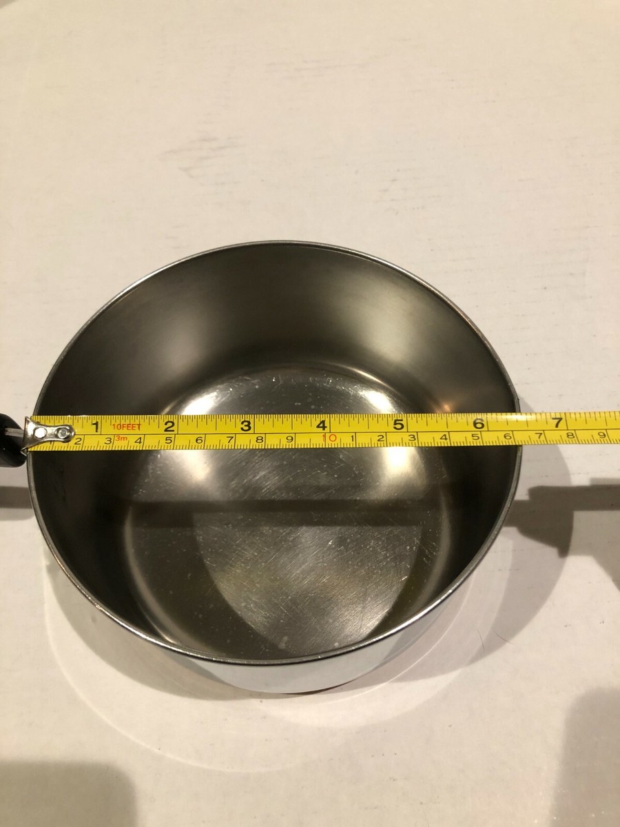 🔷🔶 Vtg REVERE WARE 1801 Sauce Pan pre-1968 PROCESS PATENT