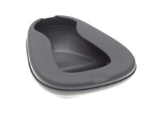 Medline Contour Bedpans, Graphite, Each
