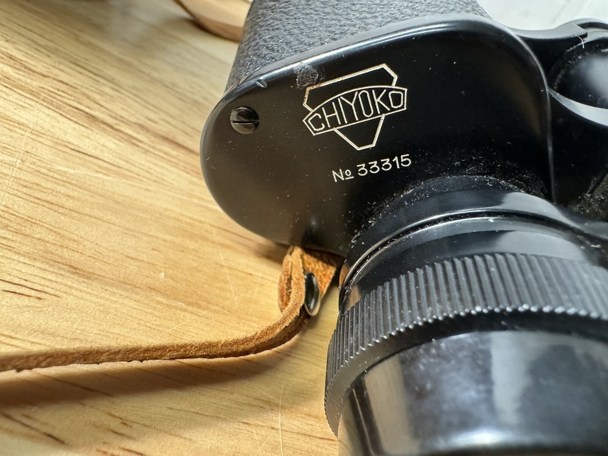 Vintage CHIYOKO Binoculars CL10 8 X 30 Coated Field 7.5 No