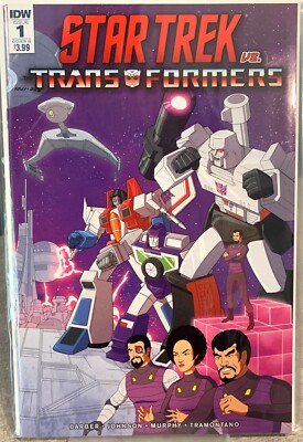Star Trek vs. Transformers #1 (IDW Publishing, 2018) Variant Cover B