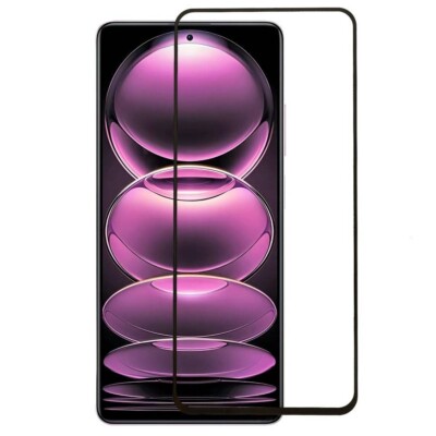 5D Full Face Display Glas Folie Für Xiaomi Redmi Note 12 Pro 5G - HARD FULL GLUE