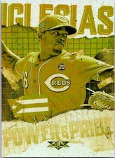 2020 Topps Fire #PP-15 Raisel Iglesias Power and Pride Gold Minted