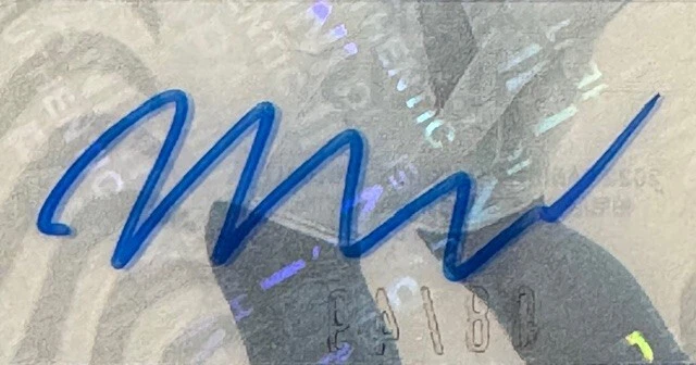 2022 Panini Illusions Funkadelic Red Parallel Malik Willis Auto RC #F-18 SN08/49 - Image 4 of 4