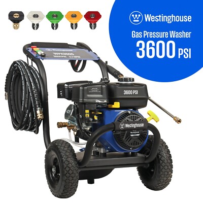 Westinghouse Open Box Gas Pressure Washer, Model WPX3600