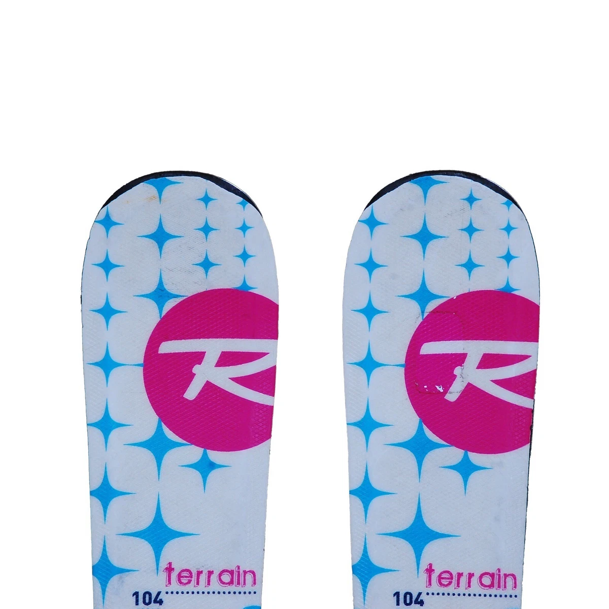 Ski occasion junior Rossignol Terrain Girl fixations Qualit B