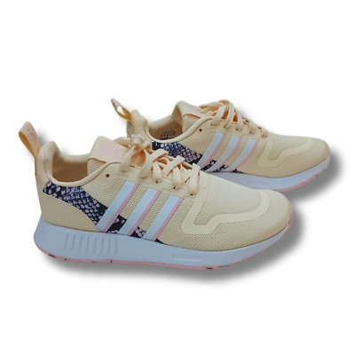 Adidas Womens Multix Snakeskin HR1216 Ecru Tint/Clear Pink/Cloud White New w/Box