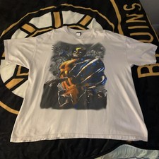 Y2K Wolverine Marvel Mad Engine T Shirt XXL