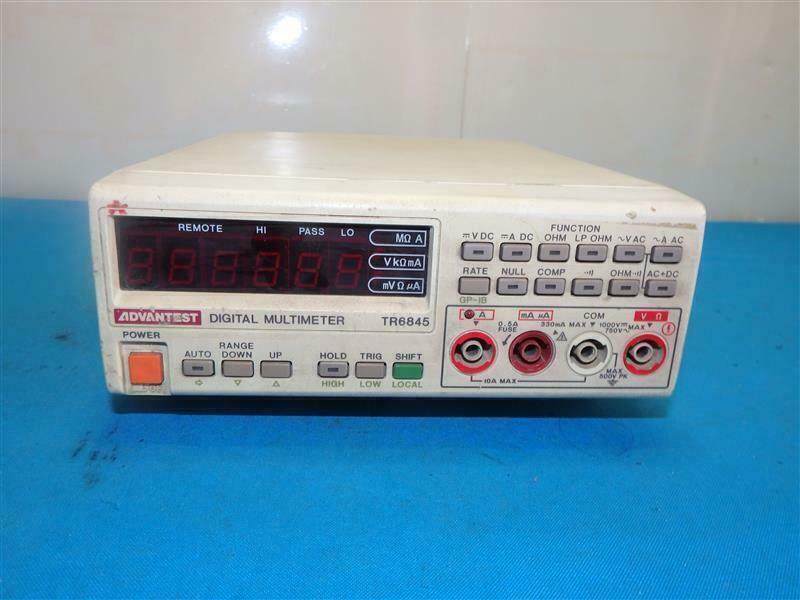 デジタルマルチメ－タ－_アドバンテスト TR6846 中古デジタルマルチメータ TR6846 ADVANTEST