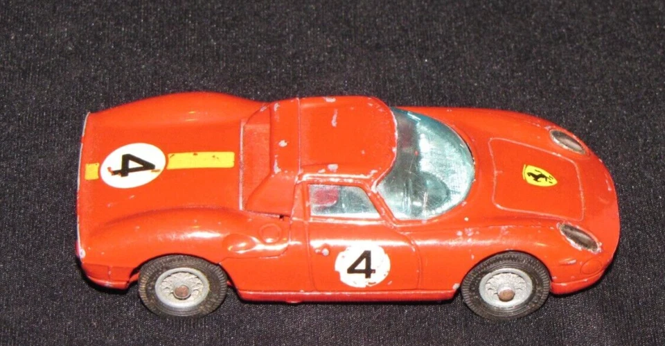 Ferrari Berlinetta 250 Le Mans #4 Corgi Toys model Car; Made in Great Britain - Image 4 of 4