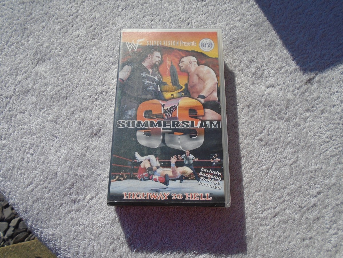 WWF Summerslam 1998 VHS Video WWE WCW ECW UK