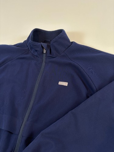 Figs Jacket Men XL Navy Cobaki Scrub Full Zip Long Sleeve Lined Pocket Technical - Picture 2 of 15