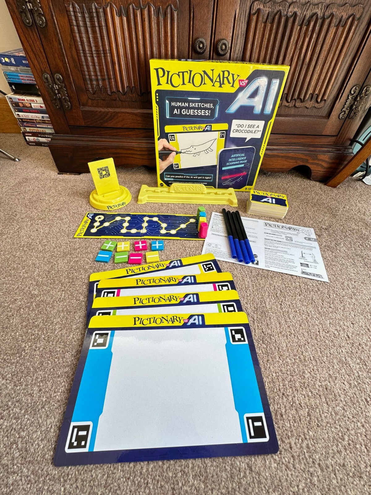 Pictionary VS AI Game - You Draw And AI Guesses! Complete Board Game Party