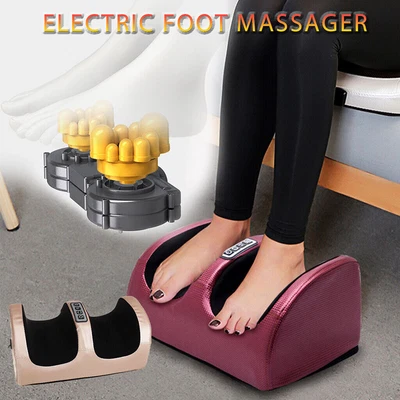 SPA Shiatsu Electric Foot Massager Kneading Machine Calf Leg Pain Relief Booster