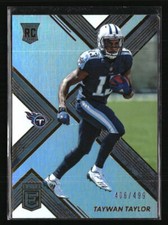 Taywan Taylor 2017 Donruss Elite 406/499 #199 RC Football Card