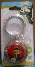 HY-KO Looney Tunes  Pepe Le Pew  Key Chain, Locket    (KF929)  FS