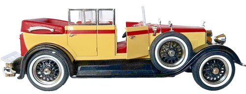 SIGNATURE MODEL - LINCOLN CONVERTABLE SEDAN 1928 FORD - 17 x 5.5 x 5.5 cm - MINT