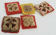 British Army set of 5 mixed Rank pips 