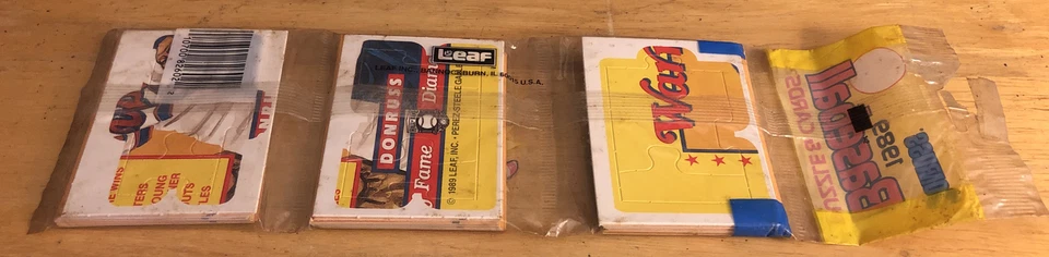 1989 Donruss Rack Pack Mark Gubicza Royals Bob Knepper Astros Devon White Angels - Image 2 of 4