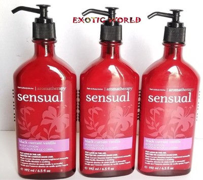 bath and body works sensual black currant vanilla lotion