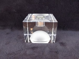 Bougeoir étoile en cristal au plomb rosenthal studio line dé