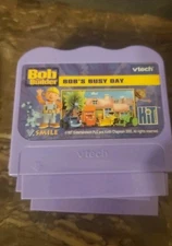 VTech VSmile learning system Bob The Builder cartridge  Game tested&works well