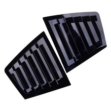 1pair Side Window Louver Shutter Vent Trim Fit For Chevrolet Cruze 2009-2015